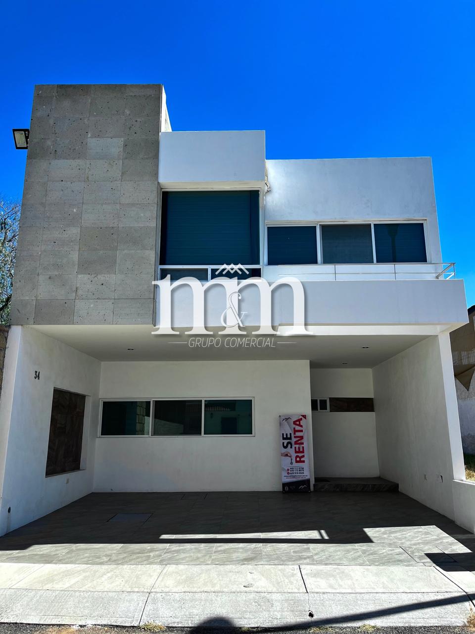 ¡CASA AMUEBLADA EN RENTA! Rancho Santa Mónica – Coto San Quintín